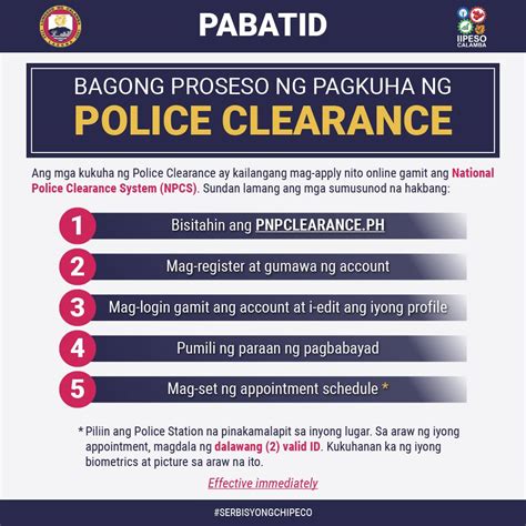 www.pnpclearance. ph|NPCS .